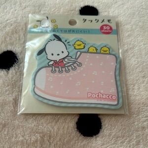Pochacco Pink Shoe Sticky Notes